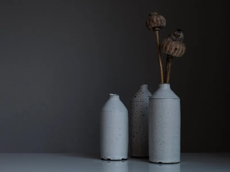 Pair of Famille Rose Vases